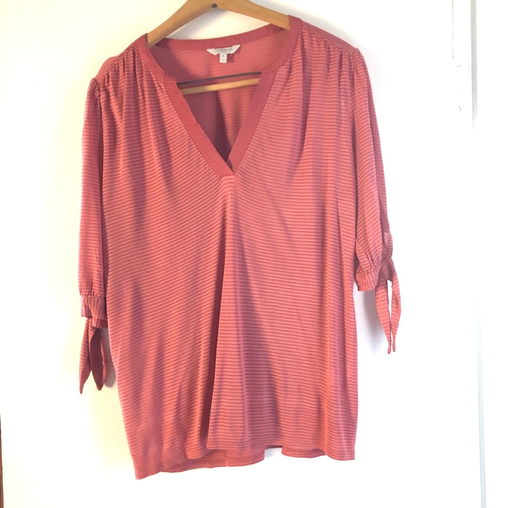 Lucky Brand Striped Sheer Boho XL